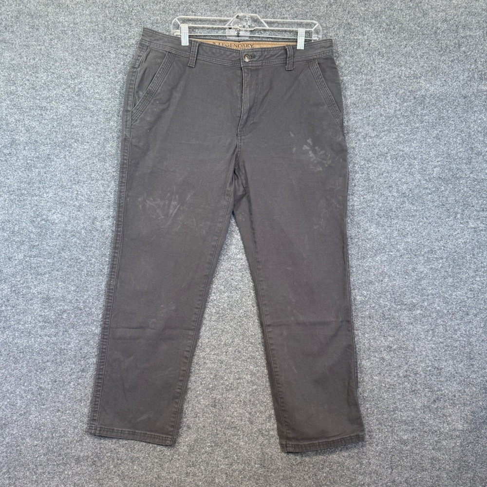 Legendary Outfitters Cargo Pants Mens 36x29 Gray‎ Cotton Work Casual Tactical